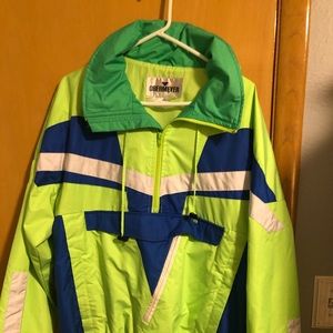 Vintage Obermeyer ski pullover jacket